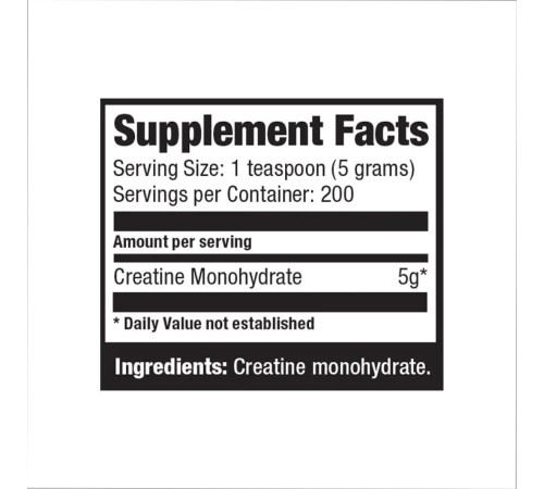 Creatine Monohydrate Ultimate Nutrition - 1000g Creatine Monohydrate Ultimate Nutrition - 1000g