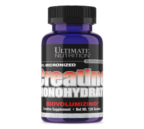 Creatine Monohydrate Ultimate Nutrition - 120g Creatine Monohydrate Ultimate Nutrition - 120g