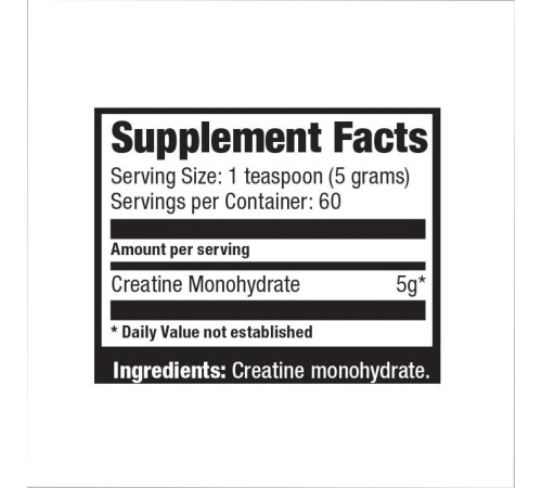 Creatine Monohydrate Ultimate Nutrition - 300g