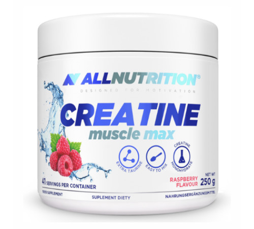 Креатин Creatine Muscle Max - 250г Малина Креатин Creatine Muscle Max - 250г Малина
