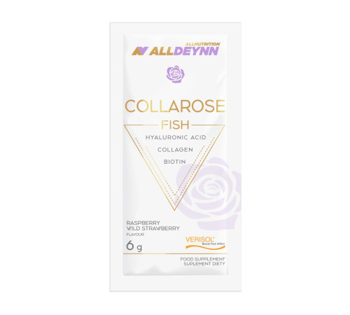 Колаген Alldeynn Collarose Fish - 30х6г Малина лісова суниця Колаген Alldeynn Collarose Fish - 30х6г Малина лісова суниця