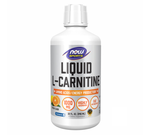 Рідкий L-карнітин - Liquid L-Carnitine 1000мг Цитрус Рідкий L-карнітин - Liquid L-Carnitine 1000мг Цитрус