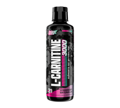 Рідкий L карнітин (Liquid L-Carnitine 3000) - 465мл Полуничний кавун Рідкий L карнітин (Liquid L-Carnitine 3000) - 465мл Полуничний кавун