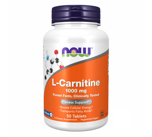 Карнітин L-Carnitine 1000мг - 50 таблеток Карнітин L-Carnitine 1000мг - 50 таблеток