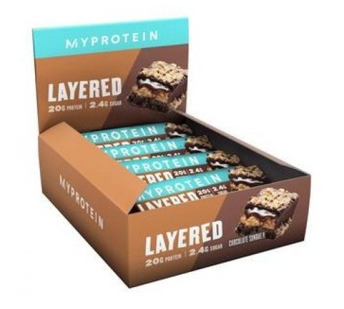 Layered - 12x60g Cookie Crumble Layered - 12x60g Cookie Crumble