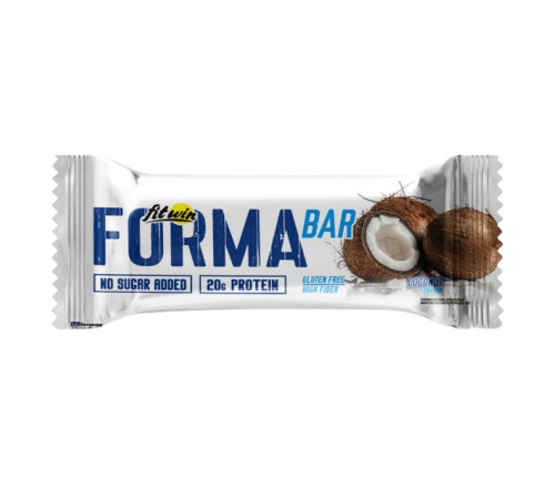 Протеїновий батончик Forma Bar - 12x60г Кокос Протеїновий батончик Forma Bar - 12x60г Кокос