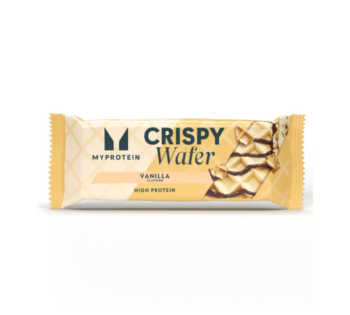 Протеїнова вафля Crispy Wafers - 40г Ваніль (Поштучно) Протеїнова вафля Crispy Wafers - 40г Ваніль (Поштучно)