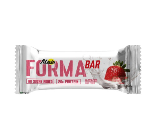 Протеїновий батончик Forma Bar - 12x60г Полуничний йогурт Протеїновий батончик Forma Bar - 12x60г Полуничний йогурт