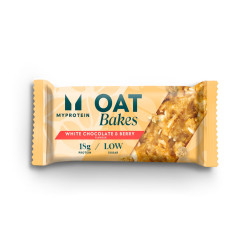 Протеїновий батончик Oat Bakes - 75г Смак білого шоколаду та ягід (Поштучно)
