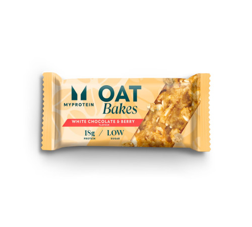 Протеїновий батончик Oat Bakes - 75г Смак білого шоколаду та ягід (Поштучно) Протеїновий батончик Oat Bakes - 75г Смак білого шоколаду та ягід (Поштучно)