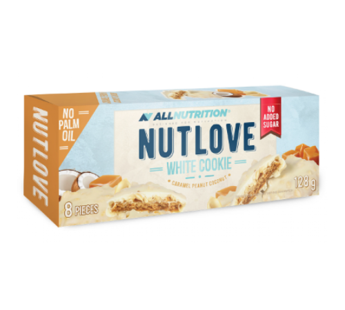 Nutlove -128g White Cookie Caramel Peanut Coconut