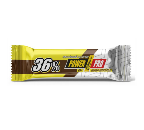 Protein Bar 36% - 20x60g Banan Chocolate
