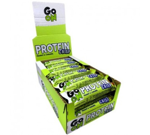 GoOn Crisp Bar - 24x50g with Peanut Caramel GoOn Crisp Bar - 24x50g with Peanut Caramel