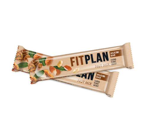 Fitness Plan Muesli Bar - 30g Nut Mix Fitness Plan Muesli Bar - 30g Nut Mix