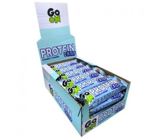 GoOn Crisp Bar - 24x50g with Cookie Caramel GoOn Crisp Bar - 24x50g with Cookie Caramel