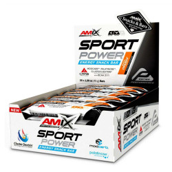 Sport Power Energi Snack Bar Amix - 20x45g With Caffeine-Blood Orange