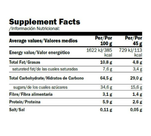 Sport Power Energi Snack Bar Amix - 20x45g With Caffeine-Blood Orange Sport Power Energi Snack Bar Amix - 20x45g With Caffeine-Blood Orange