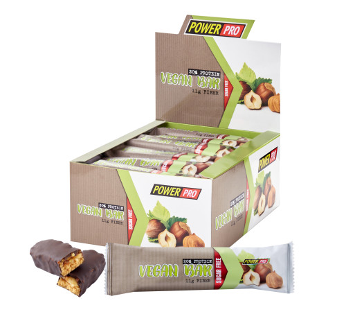 Vegan Bar 32% protein - 20x60g Vegan Bar 32% protein - 20x60g