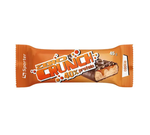 Zero Crunch 40% Protein 24x45g Cookie Zero Crunch 40% Protein 24x45g Cookie