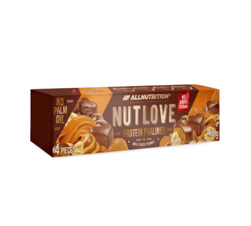 Nut Love 4Pieces - 48g Milk Choco Peanut