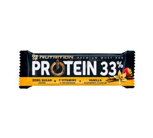 Protein 33% Bar - 50g Vanilla-Raspberry