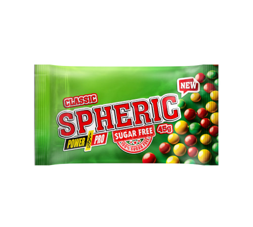 Драже без цукру Spheric Classic Sugar Free - 24x45г Драже без цукру Spheric Classic Sugar Free - 24x45г