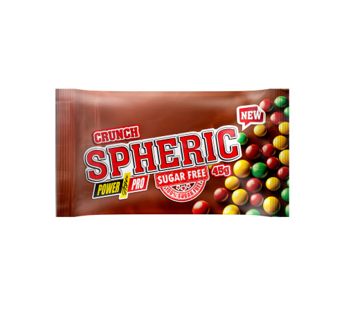Драже без цукру Spheric Crunch Sugar Free - 24x45г Драже без цукру Spheric Crunch Sugar Free - 24x45г