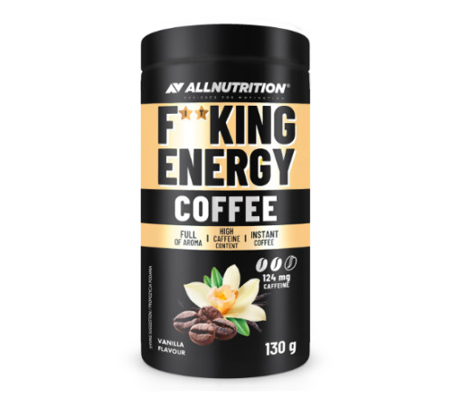 Fitking Delicious Energy Coffee - 130g Vanilla