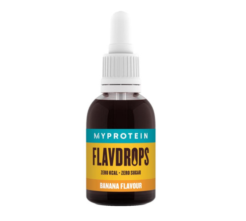 Flavdrops Myprotein - 50ml Banana Flavdrops Myprotein - 50ml Banana