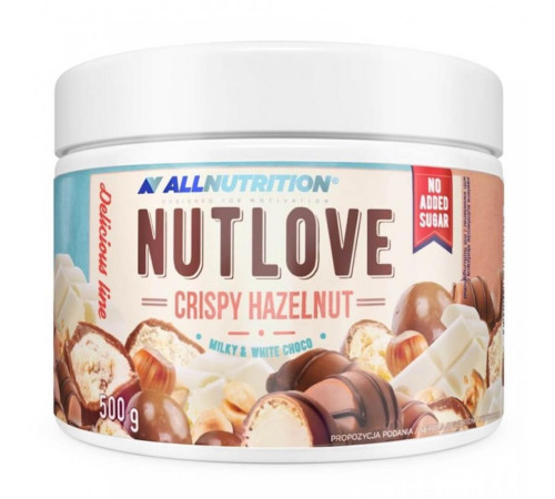 Nut Love - 500g Crispy Hazelnut milky whit chocolate