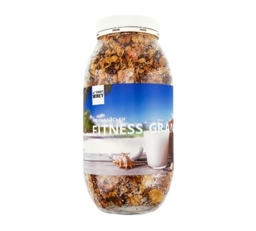 Фітнес гранули Fitness Granola - 450г Гавайська Фітнес гранули Fitness Granola - 450г Гавайська