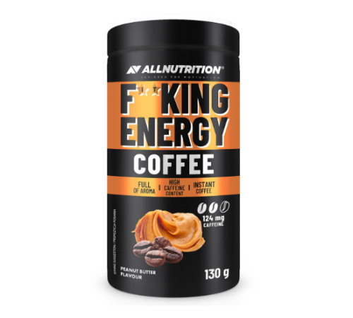Розчинна кава Fitking Delicious Energy Coffee - 130г Карамель Розчинна кава Fitking Delicious Energy Coffee - 130г Карамель