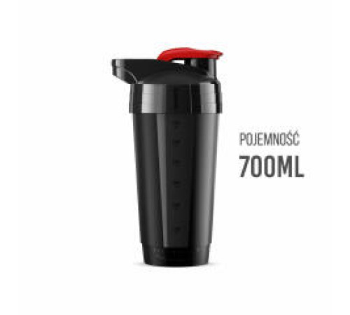 Шейкер SHAKER 700 мл K-SPORT SHK002, чорний Шейкер SHAKER 700 мл K-SPORT SHK002, чорний