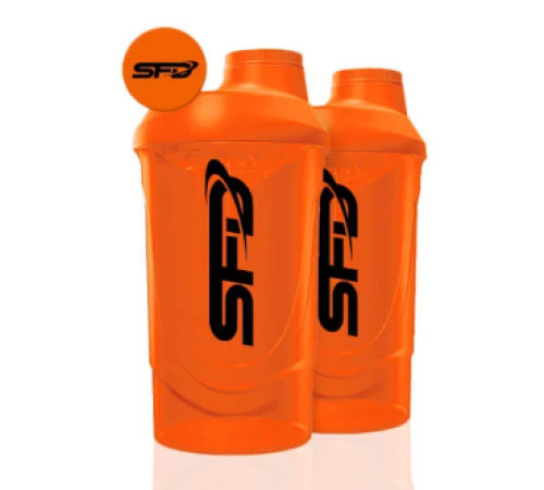 Shaker - 600ml Orange Citrus Shaker - 600ml Orange Citrus