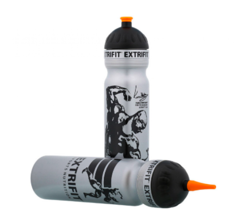 Bottle Short Nozzle Extrifit - 1000ml Gray Bottle Short Nozzle Extrifit - 1000ml Gray