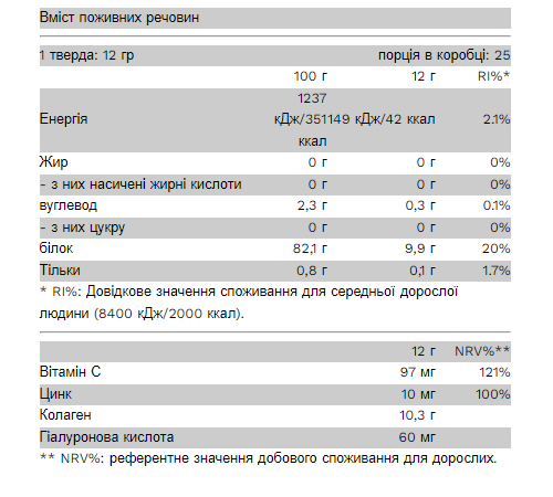 Колагеновий порошок CollaGold - 12г Зелений чай Колагеновий порошок CollaGold - 12г Зелений чай