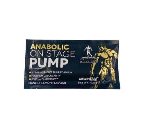 Передтренувальний комплекс Anabolic On Stage Pump - 12,5г Lychee Передтренувальний комплекс Anabolic On Stage Pump - 12,5г Lychee