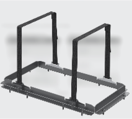 Кріплення 5kWh LFP Battery Mounting Strap Кріплення 5kWh LFP Battery Mounting Strap
