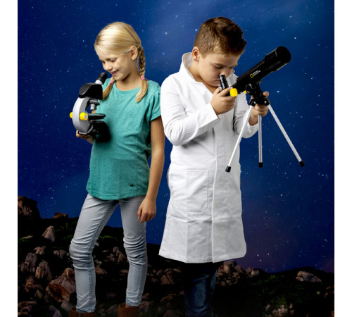 Мікроскоп National Geographic Junior 40x-640x + Телескоп 50/360 (9118400) Мікроскоп National Geographic Junior 40x-640x + Телескоп 50/360 (9118400)