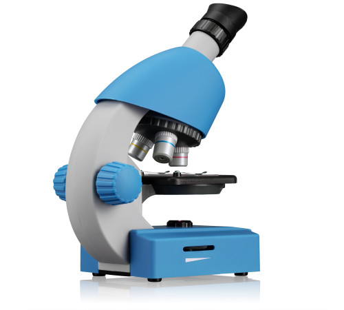 Мікроскоп Bresser Junior 40x-640x Blue з набором для дослідів та адаптером для смартфона (8851300WXH000) Мікроскоп Bresser Junior 40x-640x Blue з набором для дослідів та адаптером для смартфона (8851300WXH000)
