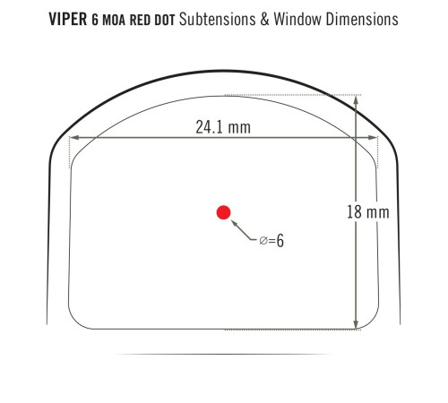 Приціл коліматорний Vortex Viper Red Dot 6 MOA (VRD-6) Приціл коліматорний Vortex Viper Red Dot 6 MOA (VRD-6)