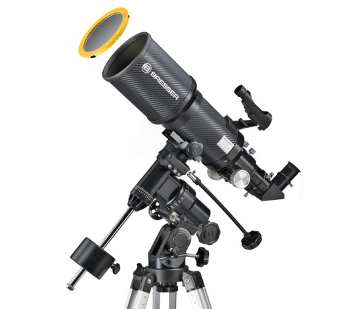 Телескоп Bresser Polaris-I 102/460 EQ3 з сонячним фільтром і адаптером для смартфона (4602460) Телескоп Bresser Polaris-I 102/460 EQ3 з сонячним фільтром і адаптером для смартфона (4602460)