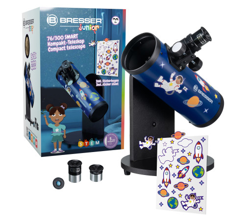 Телескоп Bresser Junior 76/300 Smart (8843205) Телескоп Bresser Junior 76/300 Smart (8843205)