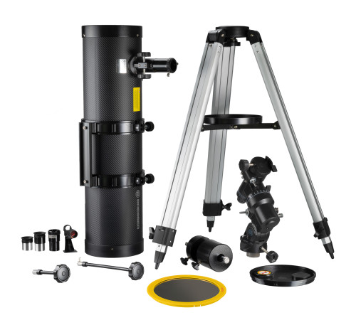 Телескоп Bresser Pollux 150/1400 EQ3 Carbon з сонячним фільтром і адаптером для смартфона (4690900) Телескоп Bresser Pollux 150/1400 EQ3 Carbon з сонячним фільтром і адаптером для смартфона (4690900)