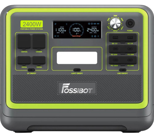 Зарядна станція Fossibot F2400 Green