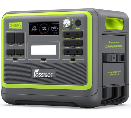 Зарядна станція Fossibot F2400 Green