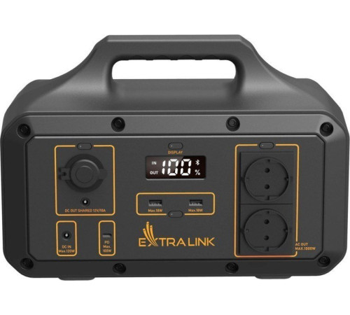 Електростанція EXTRALINK EPS-S1000S 1021 Вт Електростанція EXTRALINK EPS-S1000S 1021 Вт