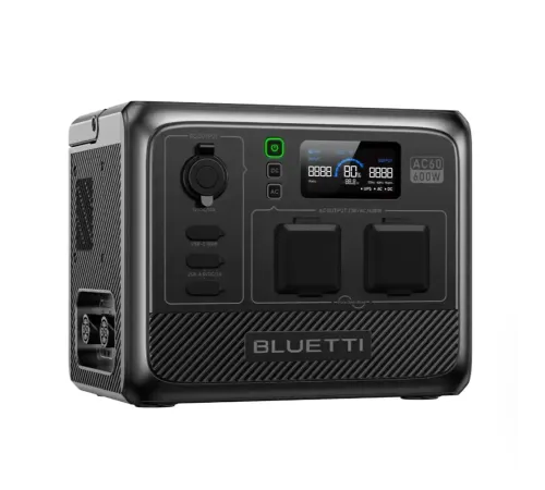 Зарядна станція Bluetti AC60 600W 403Wh UK Зарядна станція Bluetti AC60 600W 403Wh UK