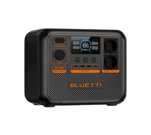 Зарядна станція BLUETTI AC70P 1000W 864Wh EU Зарядна станція BLUETTI AC70P 1000W 864Wh EU