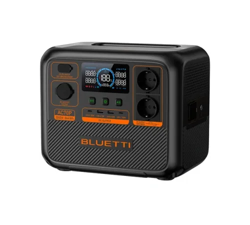 Зарядна станція BLUETTI AC70P 1000W 864Wh EU Зарядна станція BLUETTI AC70P 1000W 864Wh EU